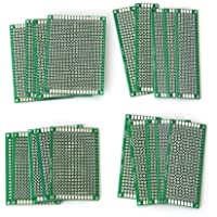 Protoboard de 20 Piezas- Placas de Circuito Impreso de Doble Cara- Placa de Prototipo Universal de 4 Tamaños- para…